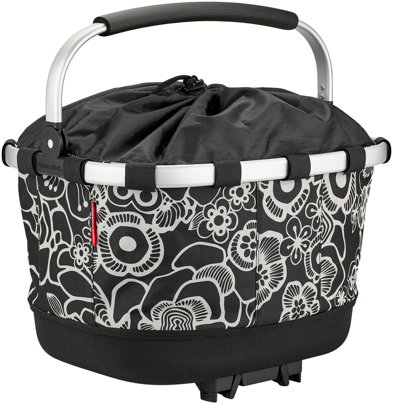 Reisenthel KlickFix KlickFix Carrybag GT Bike Basket for Racktime, fleur black 2021 Kosze na bagażnik 0305RFS
