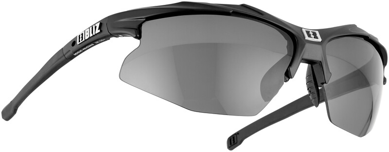 BLIZ Hybrid M12 Okulary, matt black/smoke 2020 Okulary 52806-10