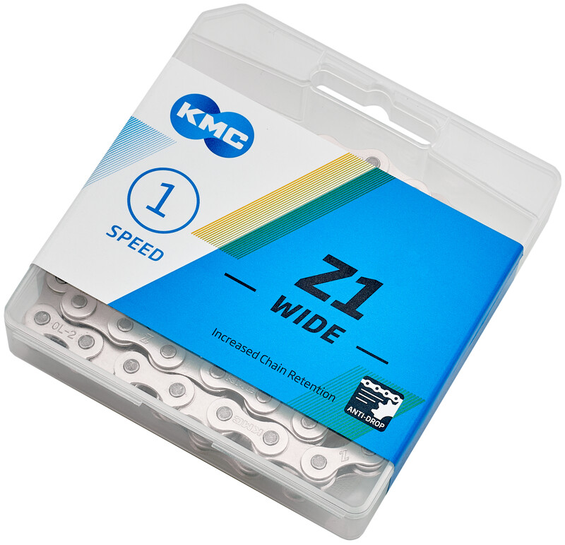 KMC Z1 Wide Łańcuch 1 rz., silver 112 Links 2020 Łańcuchy 240638