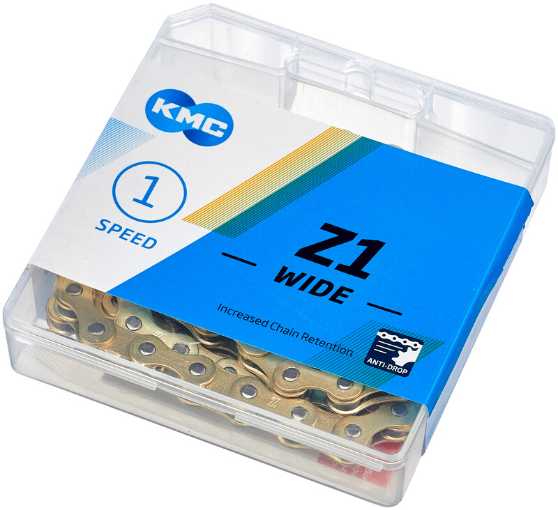 Kmc Z1 Wide Gold dla Bmx, Fixie & Track 1rz 11