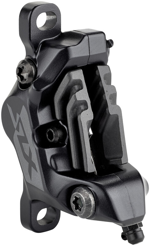 Shimano SLX BR-M7120 Zaciski hamulca tarczowego przednie/tylne koło, black 2020 Zaciski do hamulców tarczowych I-BRM7120MPRF