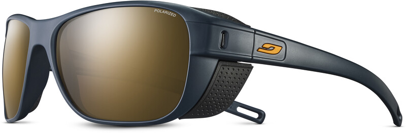 Julbo Camino Polarized 3 Okulary przeciwsłoneczne, matt blue/black/brown 2021 Okulary polaryzacyjne J5019412