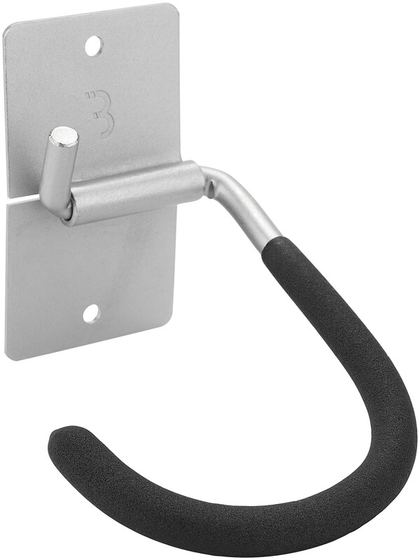 BBB BTL-26 uchwyt mocujący rower, kolor srebrny/czarny B-102204 (BBB-B-102204)