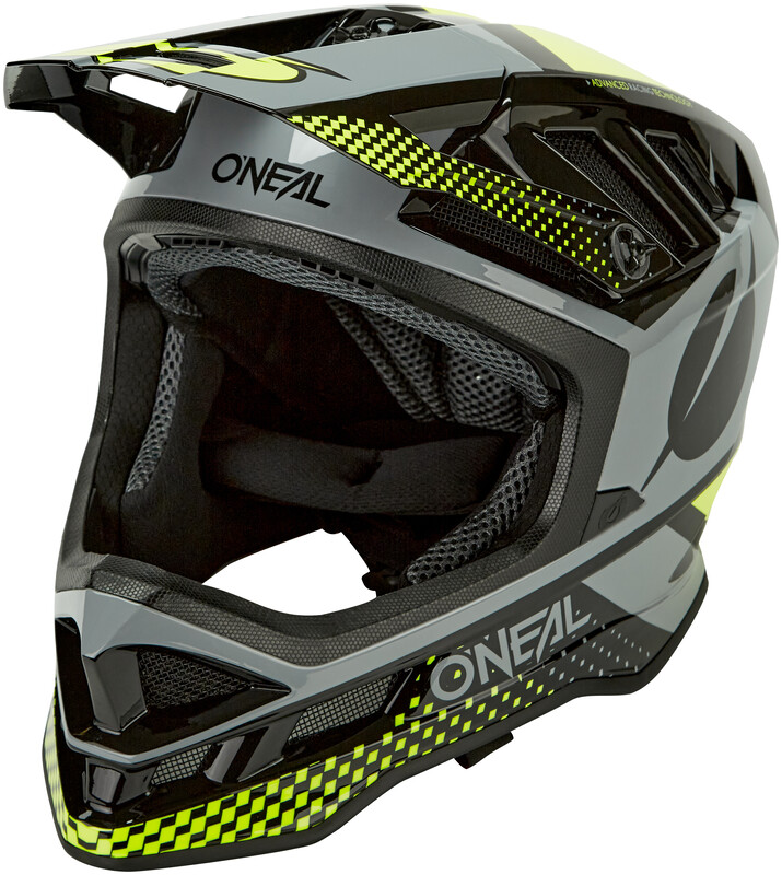 Modi O''neal O''Neal Blade Polyacrylite Delta, black/neon yellow/gray L 59-60cm 2021 Kaski Fullface i Downhill 0453-554