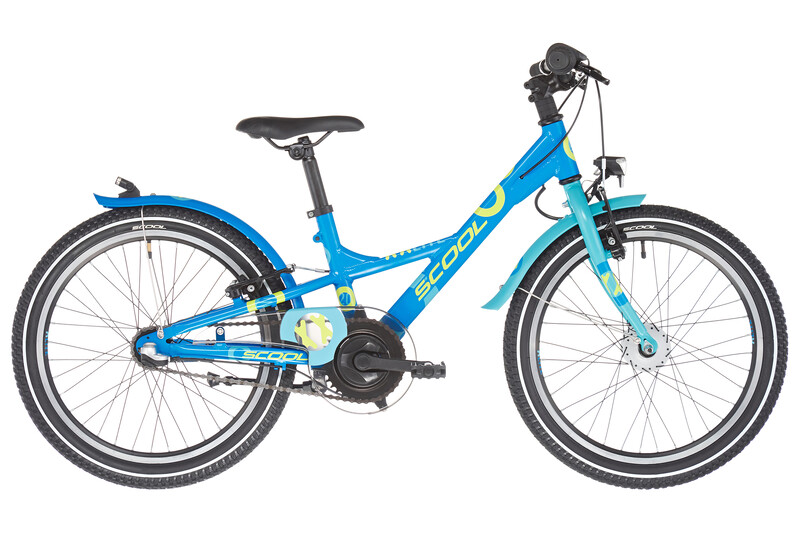S''cool s''cool XXlite alloy 20 3-S Dzieci, blue/petrol 20