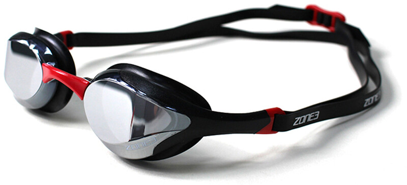 Zone3 Volaire Streamline Okulary pływackie, mirror lens/black/red 2020 Okulary do pływania