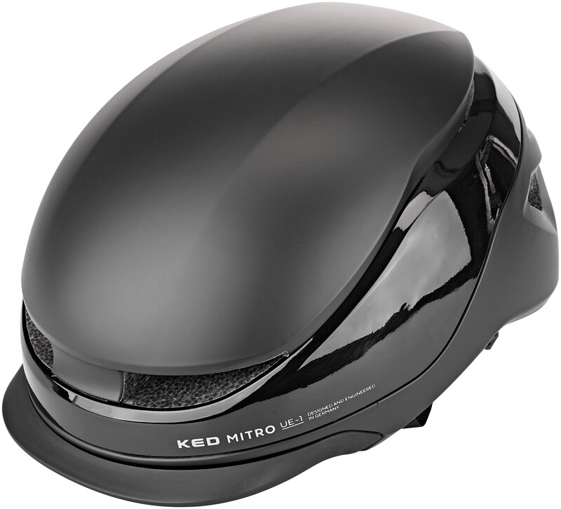 KED Mitro UE-1 Kask, black M | 52-58cm 2021 Kaski szosowe 11203050014