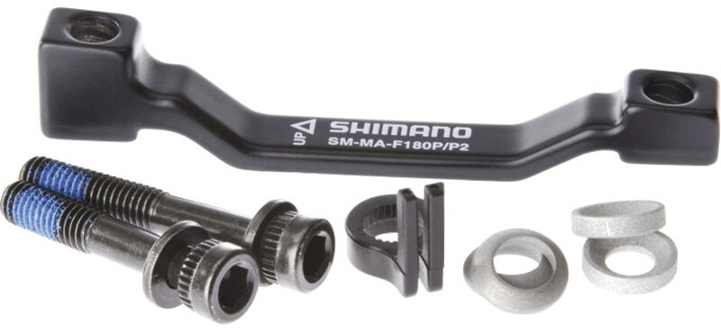 Shimano Shimano Adapter hamulców tarczowych PM/PM 180mm 2020 Akcesoria do hamulców tarczowych E-SMMAF180PP2A