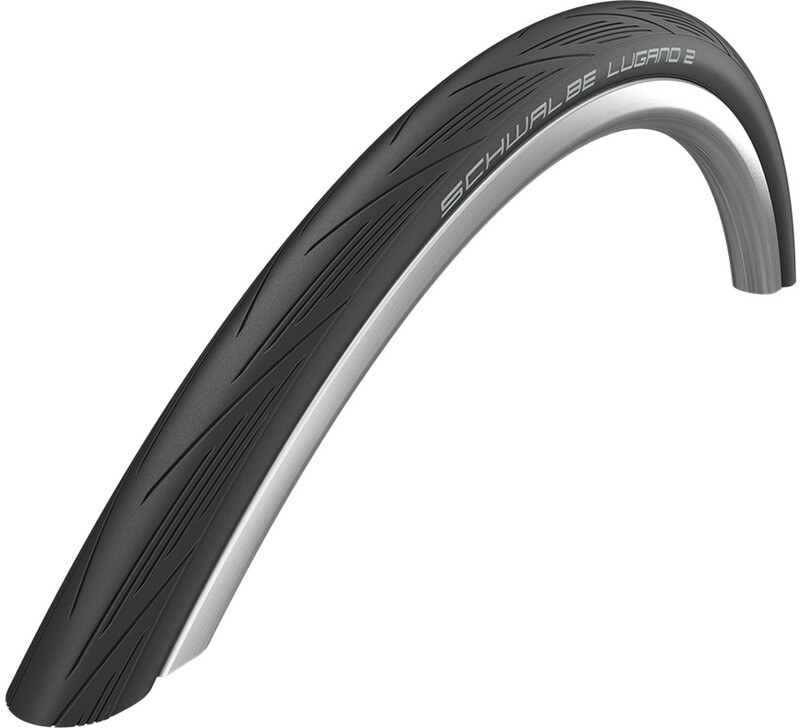 Schwalbe Lugano II Active Opona Clincher 700x23C K-Guard 23-622 | 700x23c 2020 Opony szosowe 1402882710