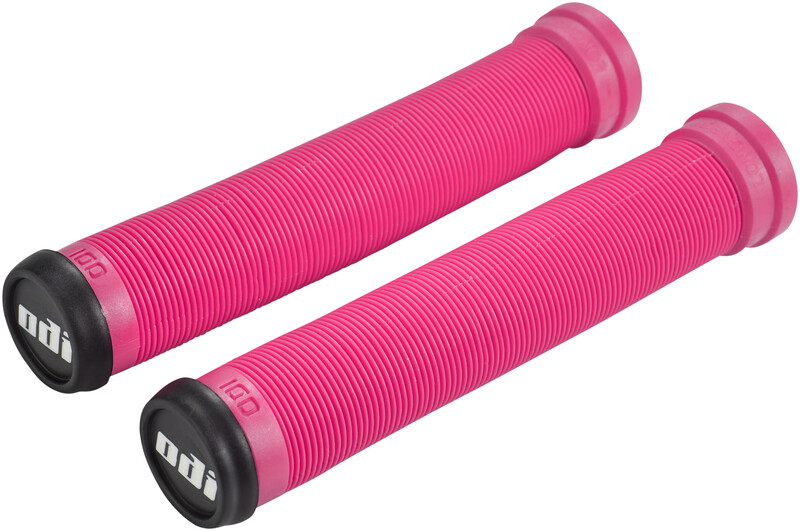 ODI Uchwyty  MTB-longn narożny SL flangeless Czarny  135 MM, różowy 32292