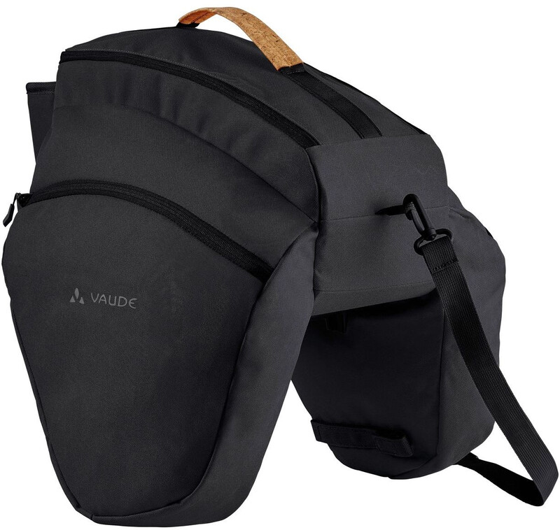 Vaude eSilkroad Plus Torba rowerowa, black 2020 Sakwy 143680100