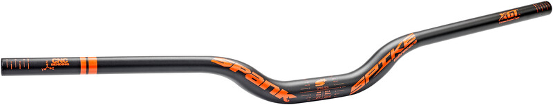 Spank Spank Spike 800 Race Vibro Core Kierownica rowerowa 31,8mm 50mm, black/orange 800mm 2021 Kierownice trekkingowe i miejskie SP-BAR-0038/111/50mm