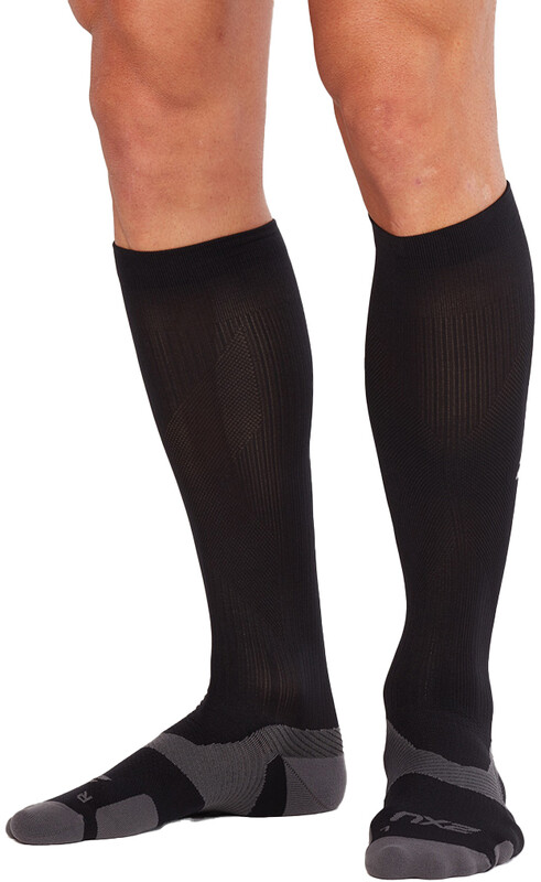 2XU 2XU Vectr Light Cushion Full Length Skarpetki, czarny L1 | EU 42-46 2021 Skarpetki kompresyjne UA5155E-BLKTTM-L1