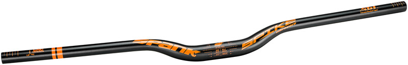 Spank Spank Spike 800 Race Vibro Core Kierownica rowerowa 31,8mm 30mm, black/orange 800mm 2021 Kierownice trekkingowe i miejskie SP-BAR-0038/111/30mm