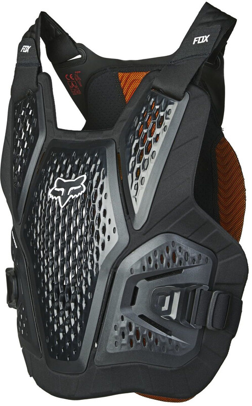 Fox Raceframe Impact SB D3O Protektor klatki piersiowej Mężczyźni, black L/XL 2020 Ochraniacze na plecy i klatkę piersiową 26562-001-L/XL