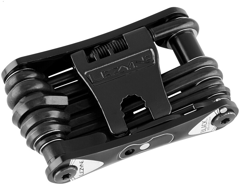 Lezyne Lezyne RAP II Multitool with 24 Functions, black  2021 Narzędzia wielofunkcyjne i mini narzędzia 452100076