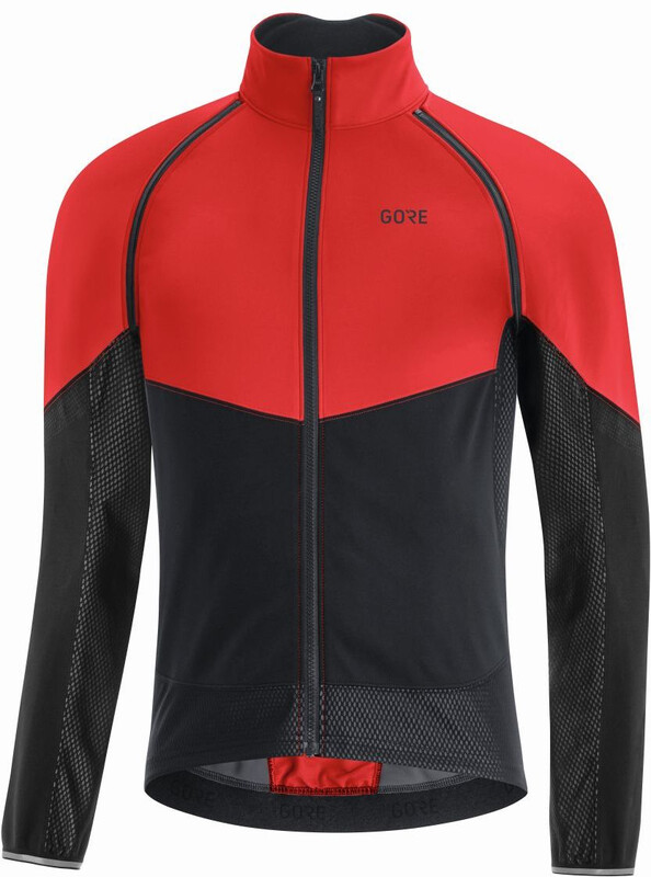 Gore WEAR Phantom Tex Infinium Kurtka Mężczyźni, red/black L 2020 Kurtki przeciwwiatrowe 100645359905