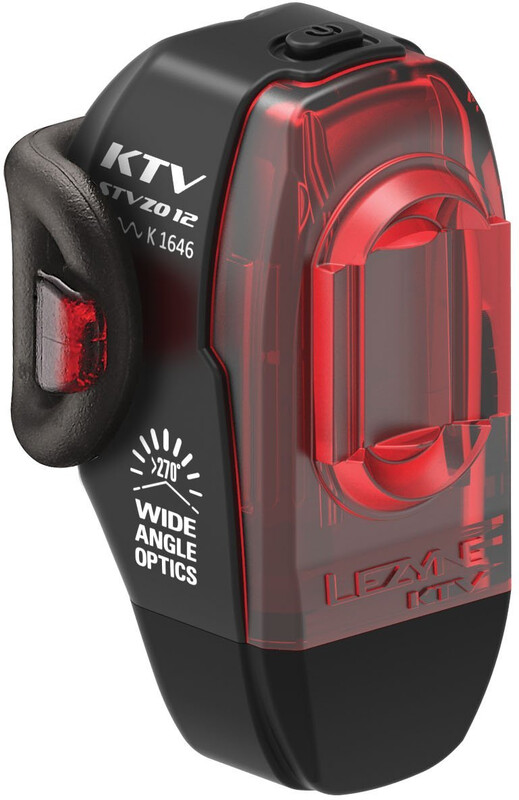 LEZYNE KTV Pro Alert Rear Light, black 2021 Lampki tylne na baterie 452100003
