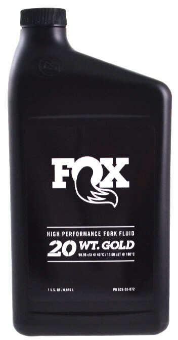 Fox Racing Shox Racing Shox 20 WT Gold Suspension Fluid 946ml 2021 Lubrykanty 025-03-072