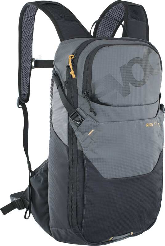 Evoc Plecak Ride 12 L + 2 L Bladder carbon grey-black 100323123