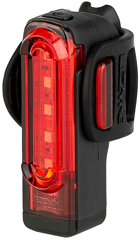 LEZYNE Strip Alert Rear Light, black 2021 Lampki tylne na baterie 452100004