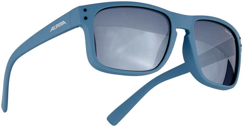 Alpina Alpina Kosmic Okulary rowerowe, dirt blue matt/black mirror  2021 Okulary 8570382