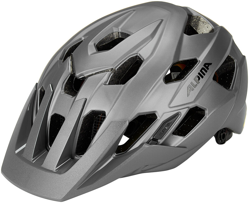 Alpina Plose MIPS Helmet, dark silver matt 57-61cm 2021 Kaski MTB 9753331