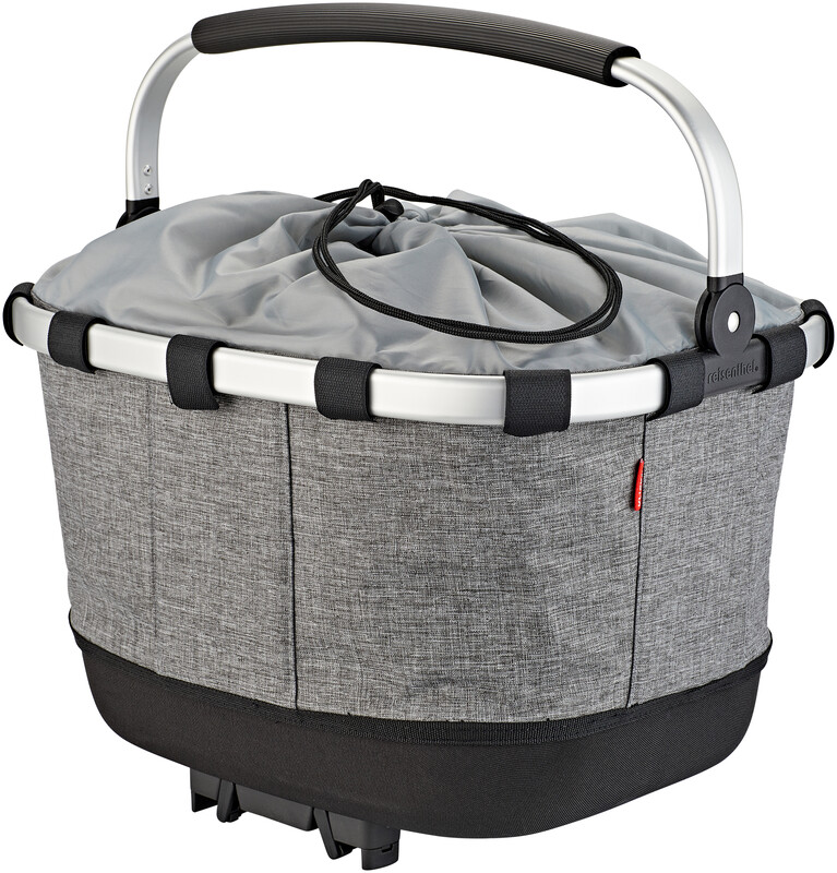 Reisenthel KlickFix KlickFix Carrybag GT Bike Basket for Racktime, grey 2021 Kosze na bagażnik 0305RTS