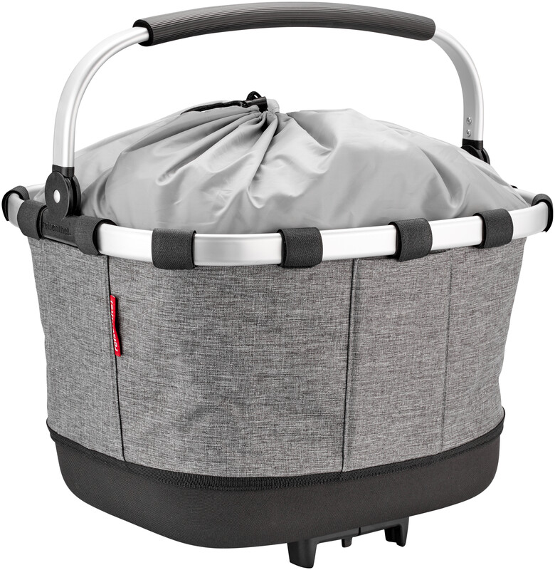 Reisenthel KlickFix KlickFix Carrybag GT Bike Basket with UniKlip, twist silver 2021 Kosze na bagażnik 0305UTS