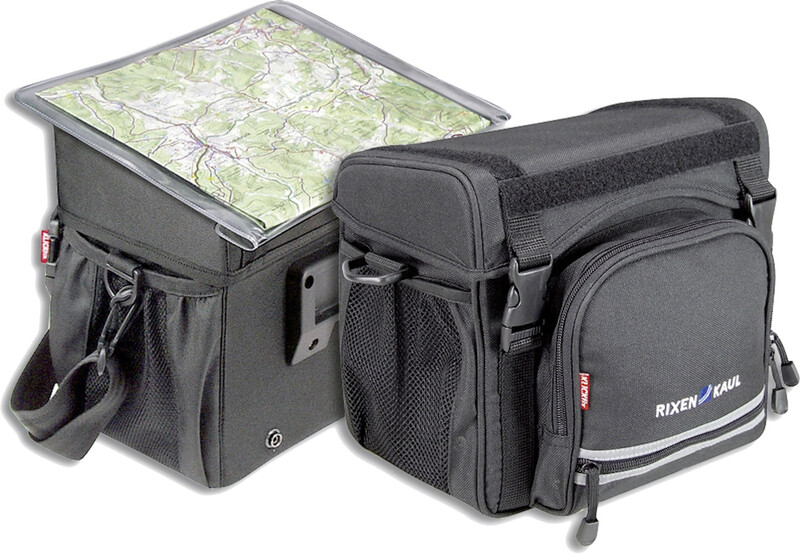 KlickFix KlickFix Allrounder Touring Handlebar Bag, black  2021 Torby na kierownicę 0274S