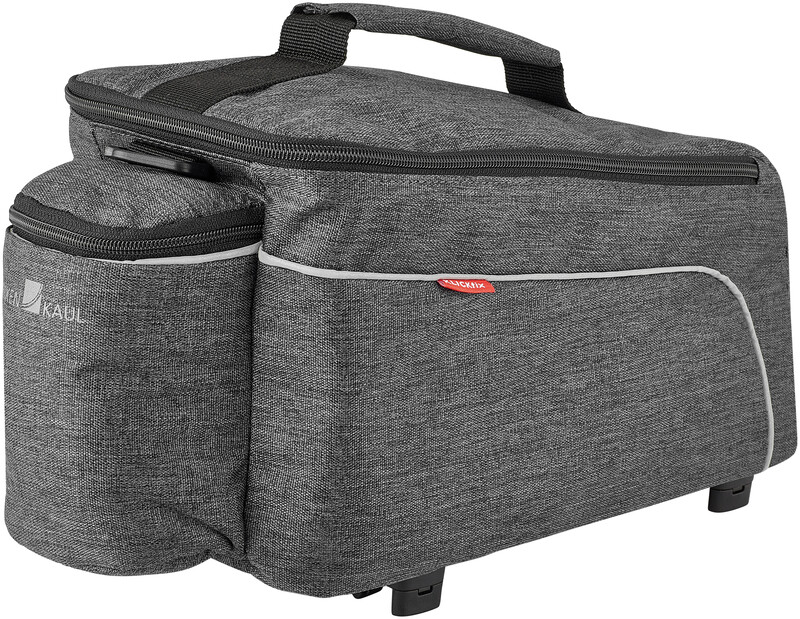 KlickFix KlickFix Rackpack Light Torba na bagażnik do systemu Racktime, grey  2021 Sakwy 0268RAGR