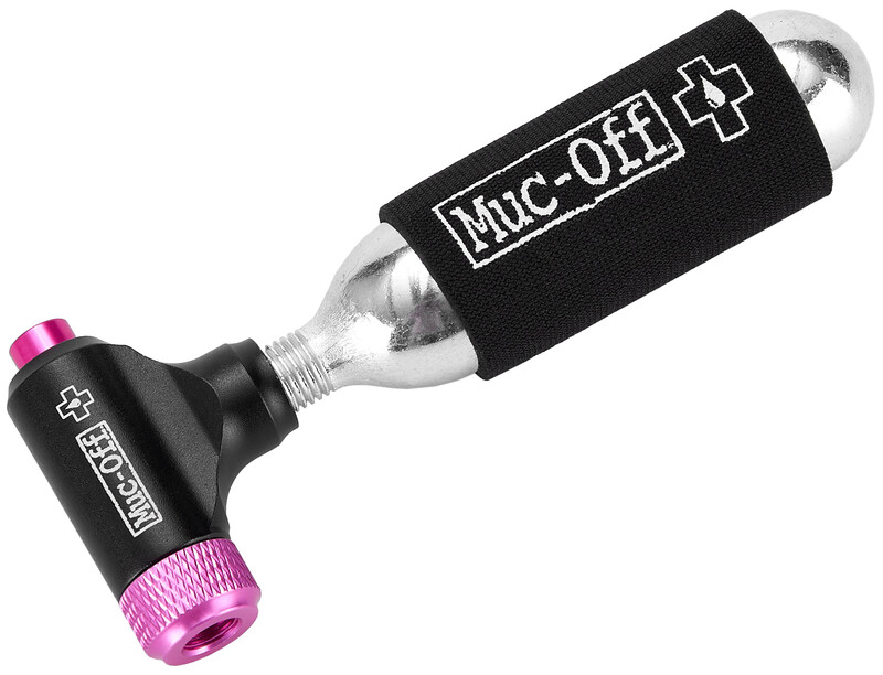Muc-Off Muc-Off Road Inflator Kit, pink  2021 Pompki na naboje CO2 MU-TIR-2116/36/nos
