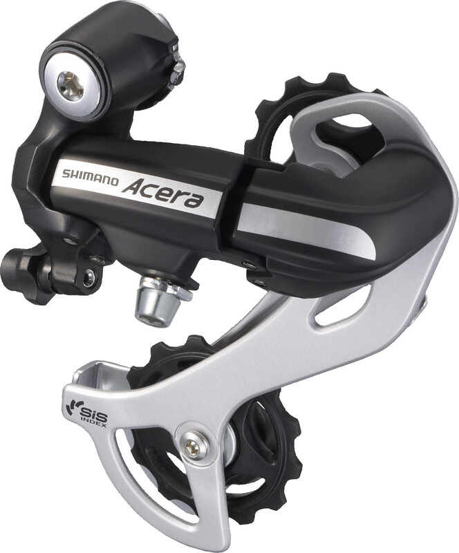 SHIMANO Przerzutka tylna Acera RD-M360 czarny / Ilość biegów: 8 / Mocowanie: rama z hakiem ERDM360SGSL