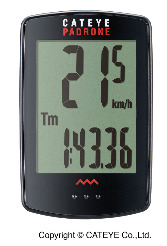 Cateye komputer rowerowy padrone CC-pa100 W, fa003524070 CA240PADRONB