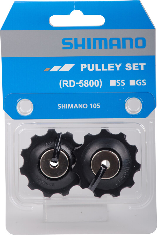 SHIMANO Kółka przerzutki 105 RD-5800 czarny / Długość wózka: krótki - SS Y5YE98080