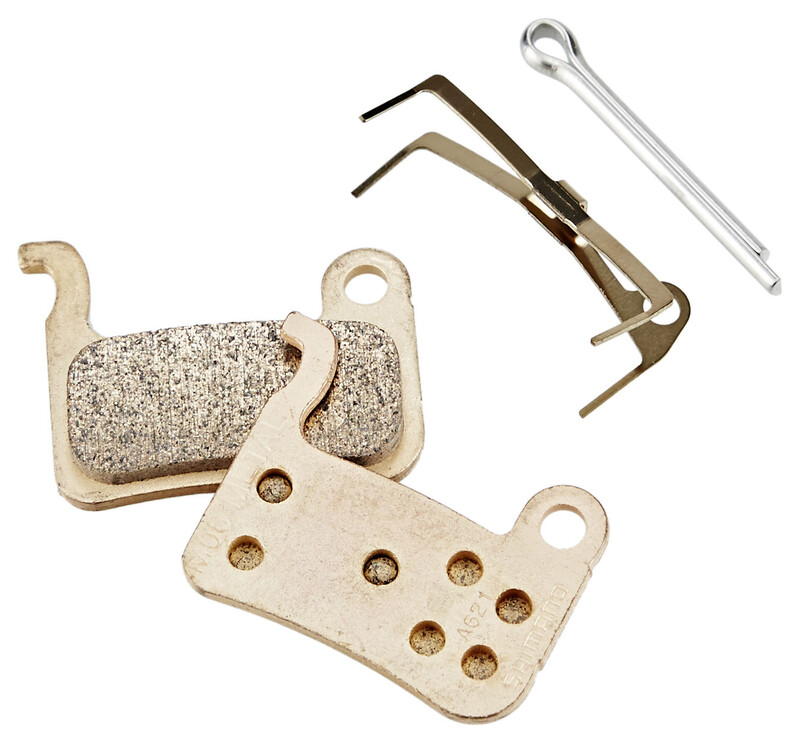 Shimano Okładziny M06 XTR/XT/SLX/Deore tytanowy / Materiał: metaliczne