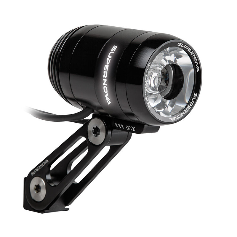 PRO Supernova Supernova E3 2 Reflektor przedni, black 2020 Lampki na dynamo M-STK-BLK