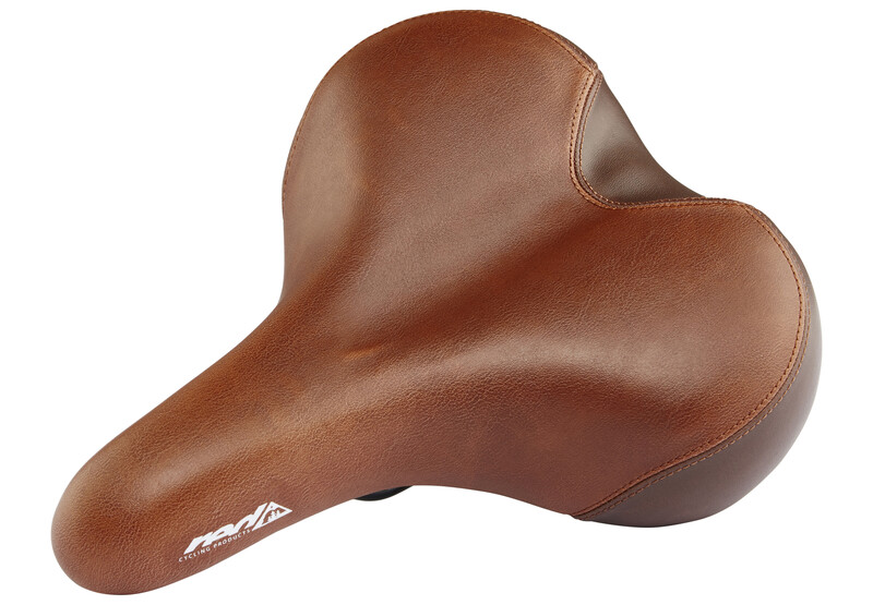 Red cycling products Red Cycling Products City Comfort Plus Saddle, brown 2021 Siodełka miejskie i komfortowe VL-6221
