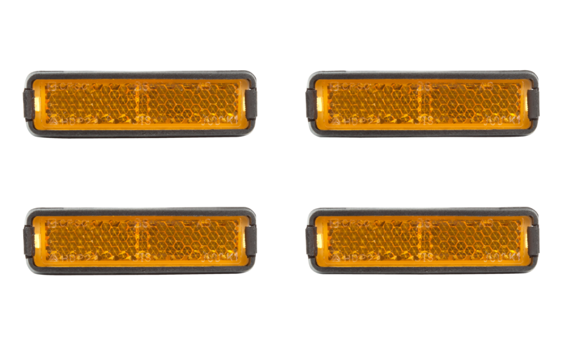 Cube rfr RFR Zestaw odblasków na pedały, orange 2020 Światła boczne i odblaski 136920000