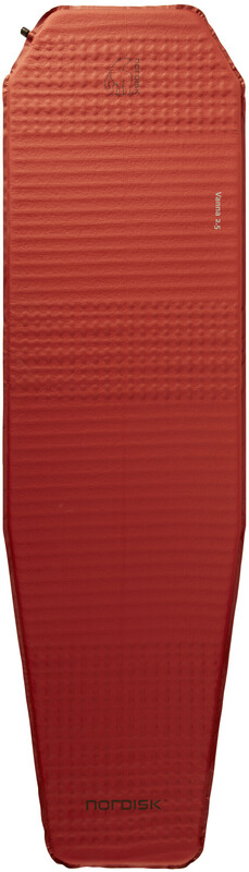 Nordisk Vanna 2.5 Mata samopompująca, burnt red/black  2021