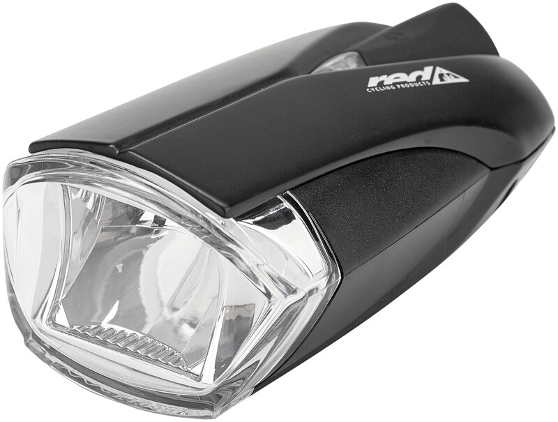 Red cycling products Red Cycling Products Power LED Reflektor przedni, black 2020 Oświetlenie rowerowe - zestawy