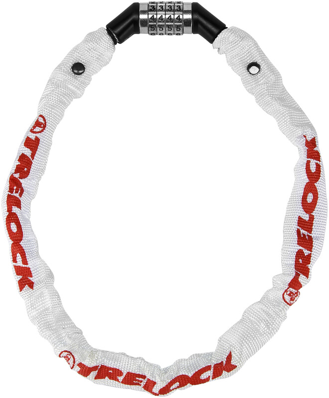 Trelock BC 115 Code zamek z łańcuchem 60 cm Biały 2017 przewód 8004472