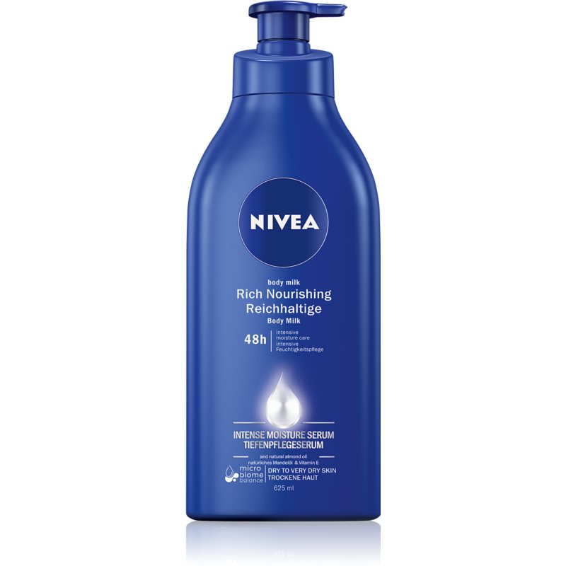 Nivea Smooth Sensation odżywcze mleczko do ciała do bardzo suchej skóry 625 ml