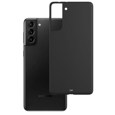 3mk Matt Case Samsung G996 S21+ czarny/black 3M002220
