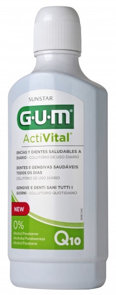 Sunstar EUROPE S.A GUM ActiVital Płyn do płukania jamy ustnej 500 ml 9083014