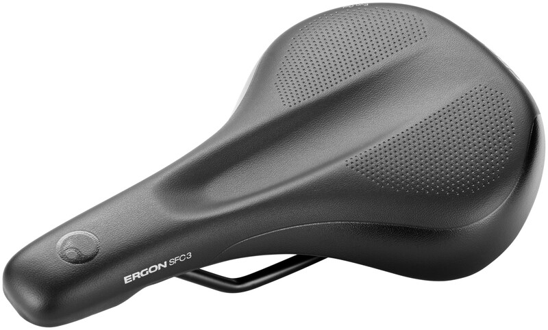 Selle Royal Ergon SFC3 Evo/Comp żelowe czarne fitness Touring E Bike komfort wygodny ortopedyczny, 440200, l (440 200 57)