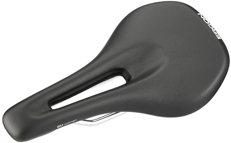 Selle Royal Ergon SM damskie damskie rower górski komfort swoboda ruchów czarne ortopedyczne, 4400007, czarny, S/M (440 000 70)