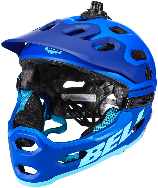 BELL Super 3R MIPS MTB kask rowerowy niebieski 2019 BEHSU3RM1L