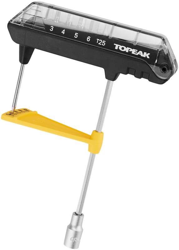 Topeak Klucz TOPEAK ComboTorq Wrench & Set czarny T-TT2538B