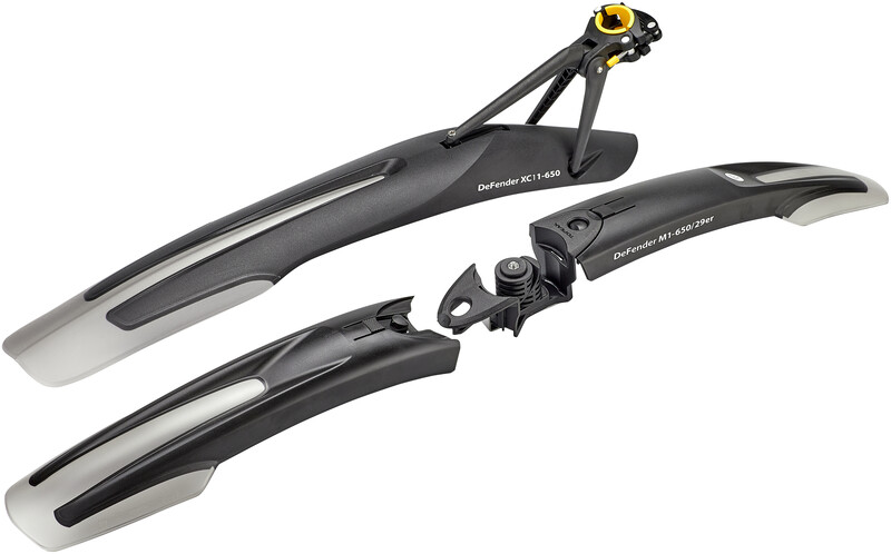 Topeak Błotniki DeFender M1 / XC11 czarny / Montaż: komplet / Rozmiar koła: 27,5